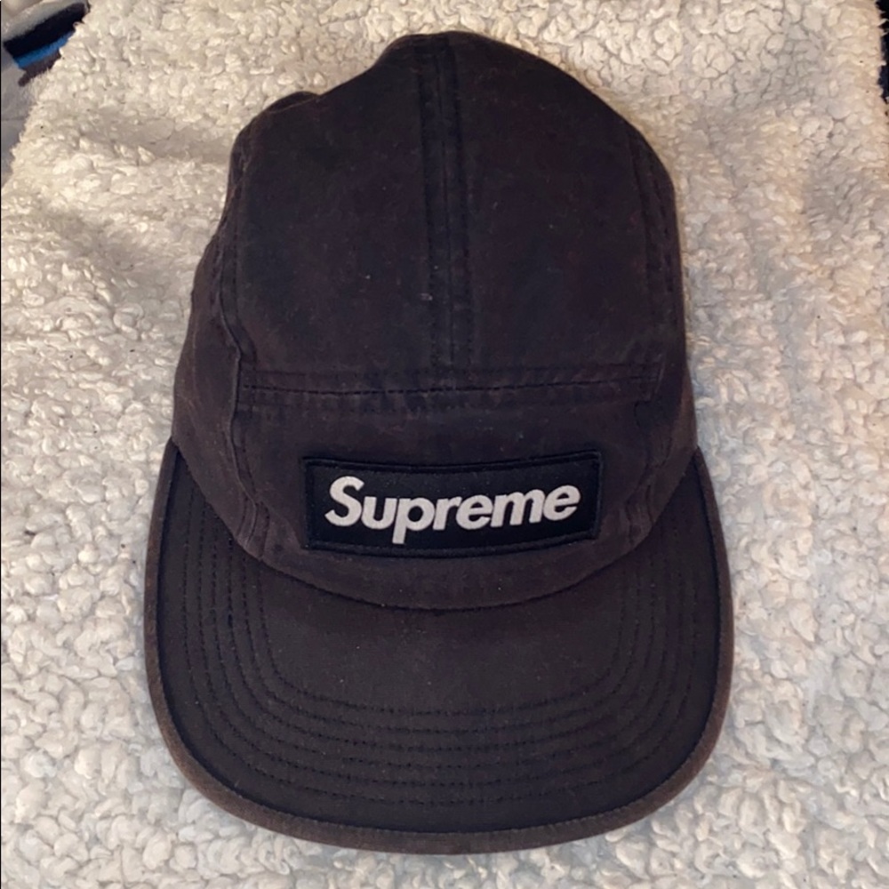 Black Supreme Camp Cap
